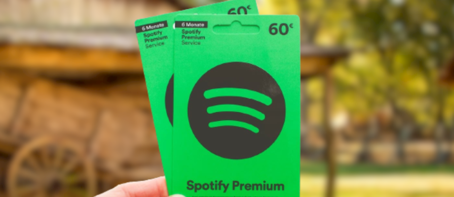 GUIDE TO BUY A SPOTIFY PRESENT CARD